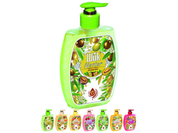Крем-мило рідке ШИК Nectar "Оливкове" пляшка з дозатором 300г