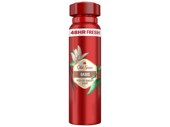 Аерозольний дезодорант Old Spice Oasis, до 48 годин, аромат димної ванілі, 150мл