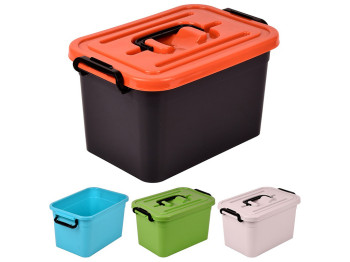 Ящик універсальний Кольоровий, 6,3л, 19x27,5x16см