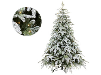 Елка искусственная Верона, 228см, 3024 ветки, 600 LED, свет - тёплый белый