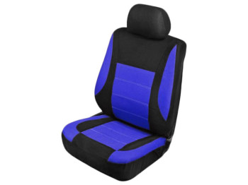 Набор чехлов VSC-191056P-6 Polyester передние (цена за набор 6шт) черно-синий