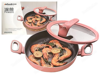 Сковорода Pink з кришкою, 26x6см