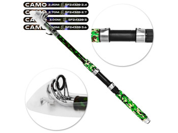 Спінінг телескоп Camo, 2,4м, 40-60гр