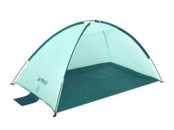 Тент пляжный Pavillo, 2 места, полиэстер с защитой UPF 80+, складной, цвет мятный