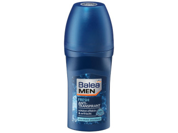 Дезодорант роликовый Balea fresh, мужской, до 48 часов, без спирта, 50 мл