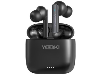 Наушники беспроводные Yoki Pulse, Tws, Enc, Bluetooth 6.0, Ipx4