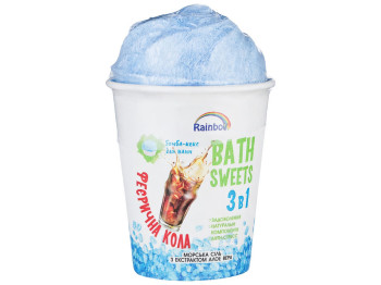 Набір для ванни Aqua Shine Rainbow Феєрична кола, бомба для ванн + морська сіль, 280г