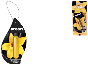 Освежитель воздуха жидкий листок Areon "liquid" Vanilla Black, 5мл (LR23)