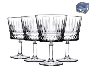 Набір келихів для коктейлю Pasabahce Elysia, скло, 260мл, (ціна за 4шт)