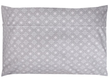 Наволочка 100% хлопок 50х70см Серая 2шт в комплекте