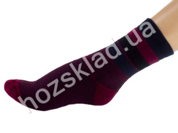 Носки женские зимние 339, р.21-23 (35-37р.) (цвет бордо 0176) Дюна