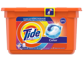 Капсулы для стирки Tide Color 12х22,8г