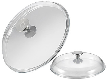 Крышка Be Smart 20 см, жаропрочное стекло, пароотвод, цвет прозрачный