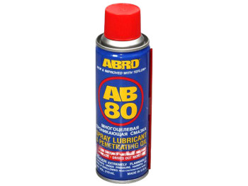 Мастило проникаюче, багатоцільове ABRO AB-80 sm 210мл