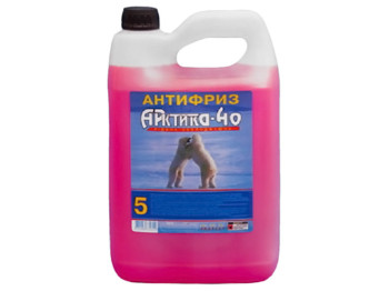 Антифриз "Арктика-40" -24С Океан канистра 5л красный
