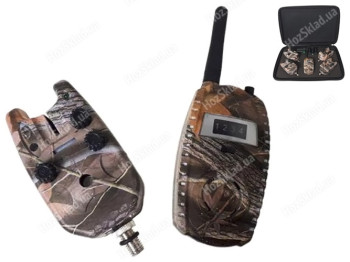 Набор сигнализаторов с пейджером в кейсе Camo 4+1