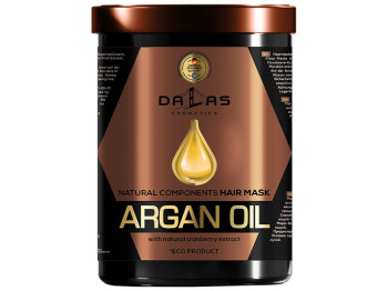 Маска для волосся Dalas Natural Components з екстрактом журавлини та аргановою олією 1л