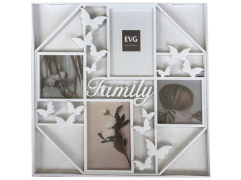 Фоторамка Evg Inno White Collage 4, 6900068845879