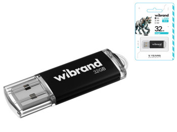 USB Flash Drive Wibrand 32gb Cougar Цвет Черный