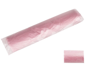 Пакеты хозяйственные (фасовочные) в рулоне 40шт, 18х35см, розовые