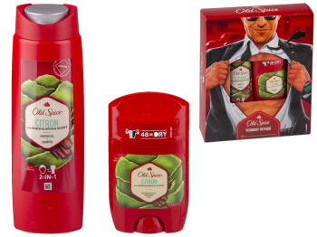 Набір подарунковий Old Spice Citron (дезодорант-антиперспірант 50мл+гель-шампунь для душу 250мл)