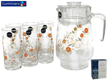 Набор Luminarc "Amsterdam Juliet" 7 предметов (графин+6 стаканов) 43742
