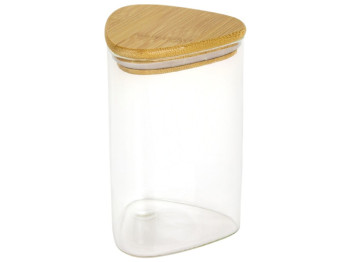 Банка с бамбуковой крышкой Bermuda, 1,2л, 10х20см