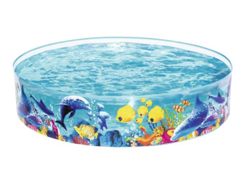 Басейн дитячий каркасний Рибки. Bestway 55030