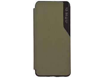 Чохол книжка Business Fabric для Samsung M52 2021 M526B Колір 8, Green