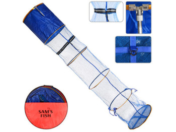 Садок Sams Fish 5 колец с колышком круг в чехле 0.45x2.5м