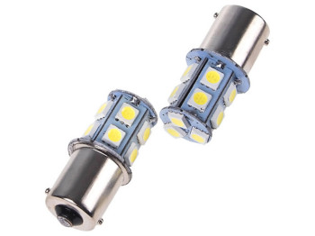 Лампа диодная S25, 1156-5050-13SMD, 24V, 08506
