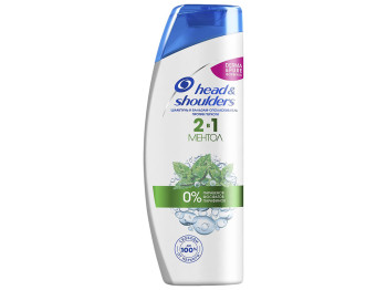 Шампунь и бальзам-ополаскиватель Head&Shoulders 2в1 Ментол против перхоти 200мл