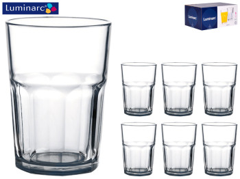 Набор стаканов Luminarc Tuff высоких 410мл (цена за набор 6шт) 83490/34901