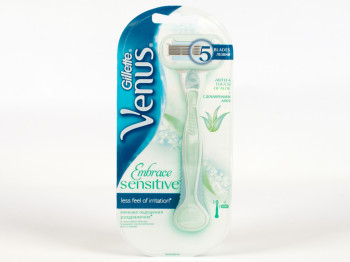 Станок для гоління жіночий Venus "Embrace Sensitive" +1 картридж