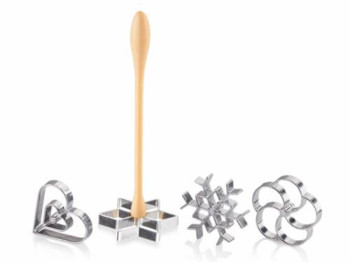 Формочка для вафельного печенья DELICIA (цена за набор 4шт) 72905