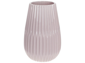 Ваза Виола, 24см, цвет - светло-розовый