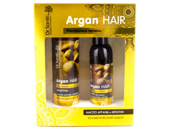 Подарунковий набір Dr.Sante "Argan Hair" (шампунь+спрей для волосся)