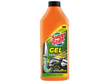 Гель для прочистки труб Super Stuff, 1л