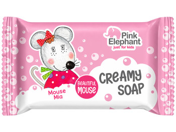 Мыло детское Pink Elephant Mouse Mia, твердое, 90г