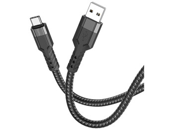 Кабель USB Hoco U110 Type-C 1.2m Цвет Чёрный