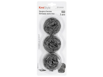 Скребки металлические KmtStyle для чистки посуды, (цена за 3 шт)