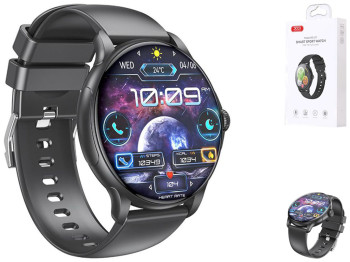 Смарт Часы XO J11 AMOLED Цвет Черный