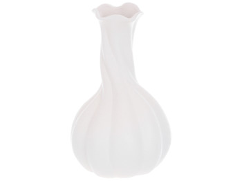 Ваза Vanessa, 18х30см, цвет - белый матовый