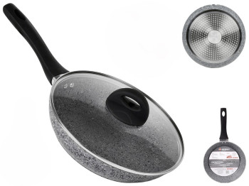 Сковорода литая Besser Professional покрытие "Granite" индукционное дно, D24см