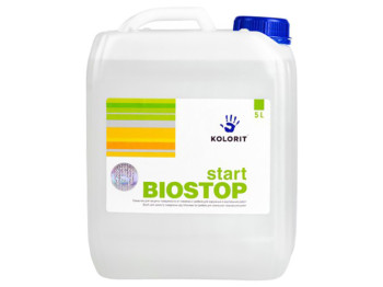 Антисептик Kolorit Start Biostop для защиты поверхности 5л