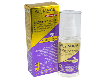Масло-роскошь для волос Alliance Professional "Argan expert" 12в1 для окраш. и мелир. волос 500мл