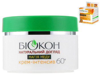 Крем-интенсив для лица Биокон Натуральный уход Магия меда 60+ 50мл