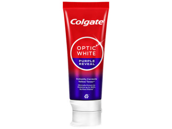Зубная паста Colgate Optic White Purple Reveal, фиолетовый эффект, 75 мл