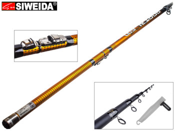 Вудка Siweida "Portal" карбон IM6, 8 кілець, 6-секційна 6м 5-20г