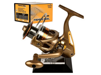 Катушка Sams fish 4000 3+1bb алюминиевая шпуля